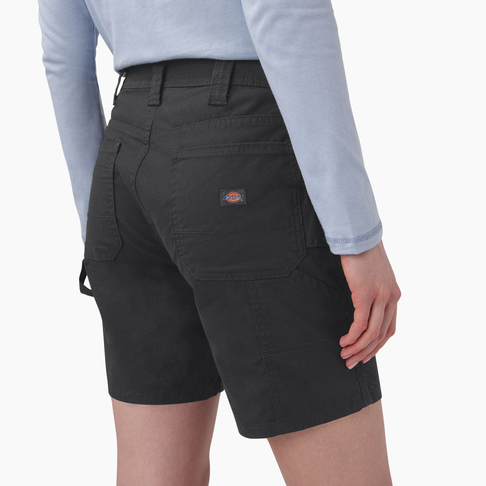 Women’s Duck Carpenter Shorts, 7" | Dickies