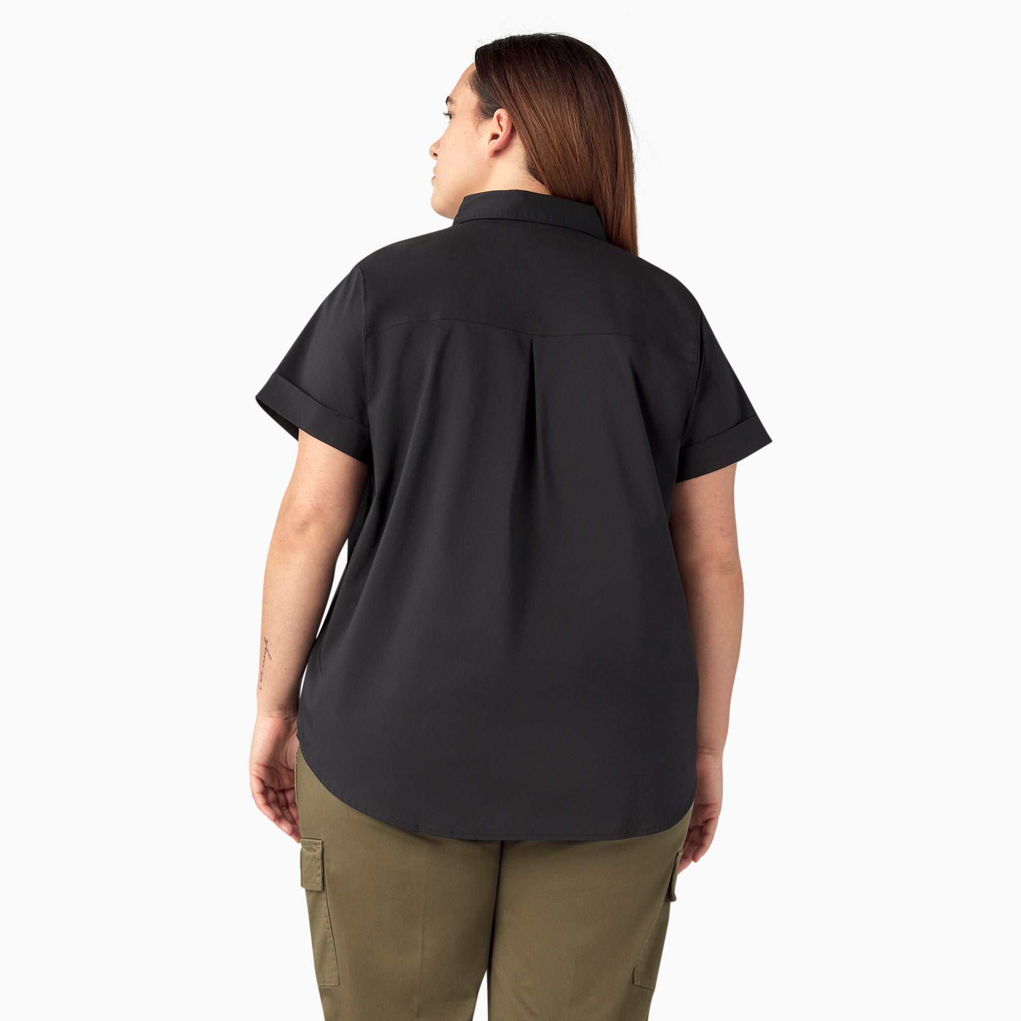 Women’s Plus Button-Up Shirt | Dickies