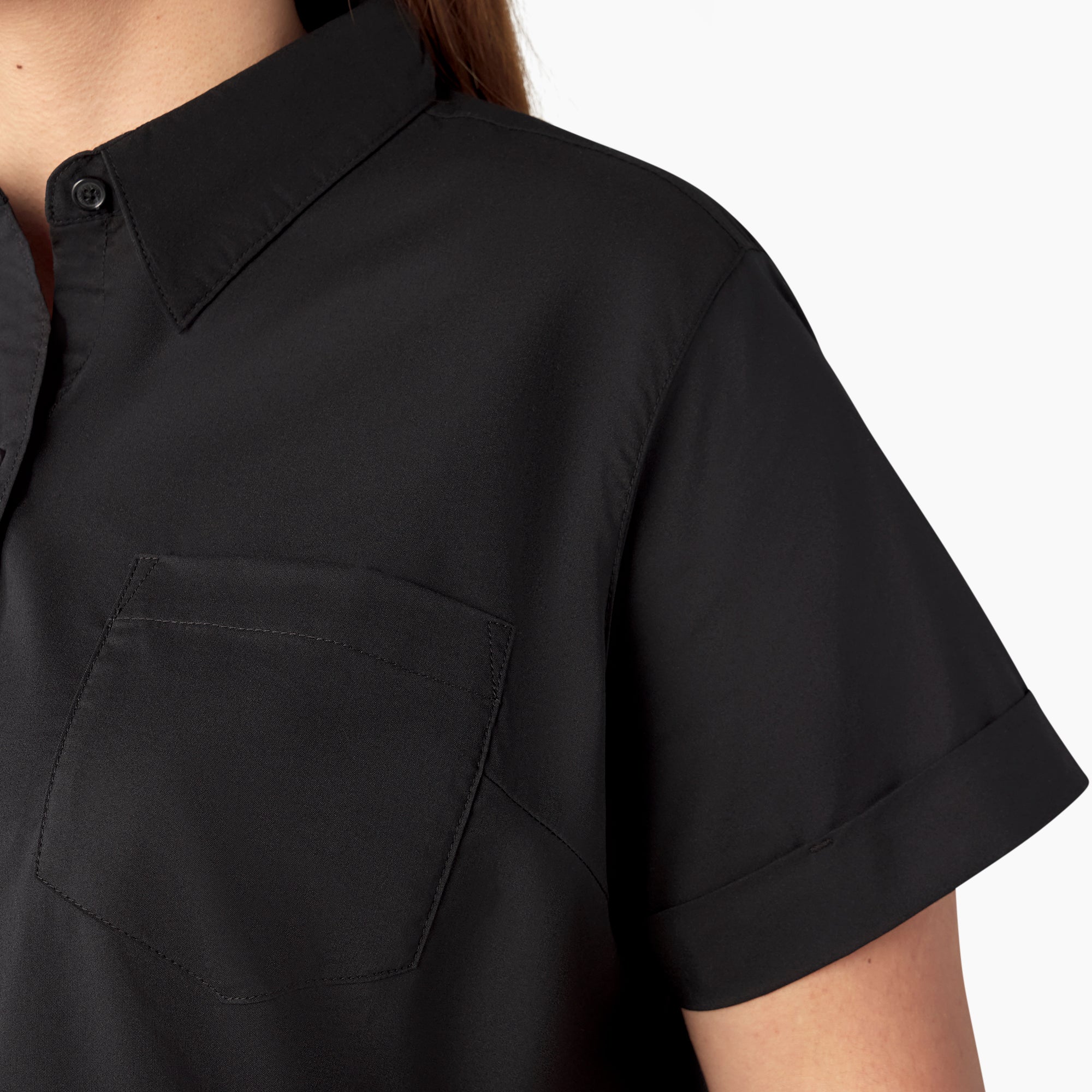 Women’s Plus Button-Up Shirt | Dickies