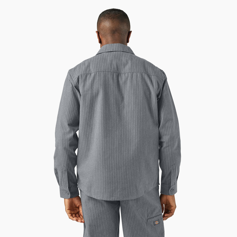 Lima Pinstripe Button-Up Shirt | Dickies