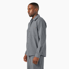 Lima Pinstripe Button-Up Shirt | Dickies