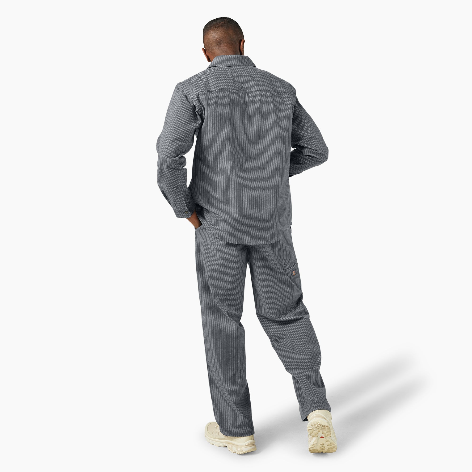 Lima Pinstripe Button-Up Shirt | Dickies