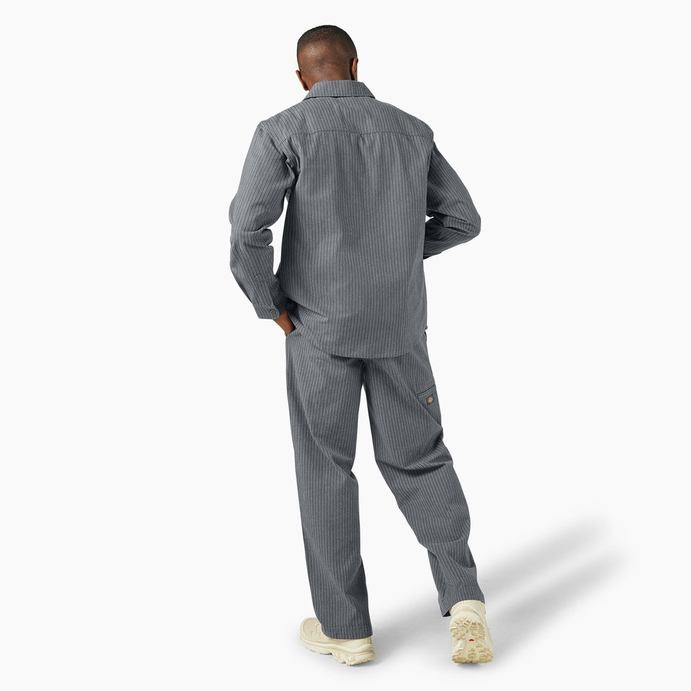 Lima Pinstripe Button-Up Shirt | Dickies