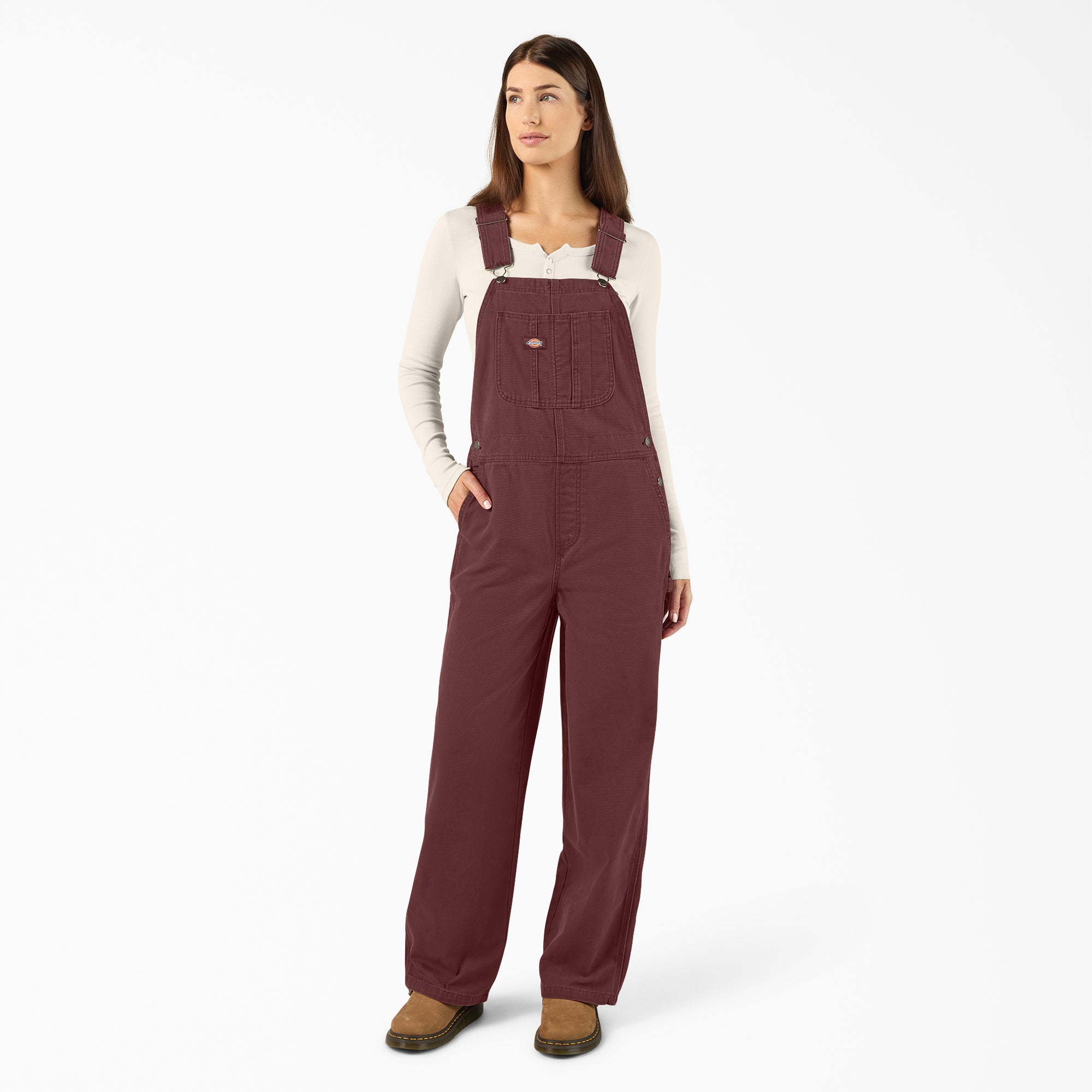 Women’s Canvas Bib Overalls | Dickies