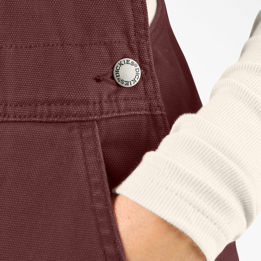Women’s Canvas Bib Overalls | Dickies