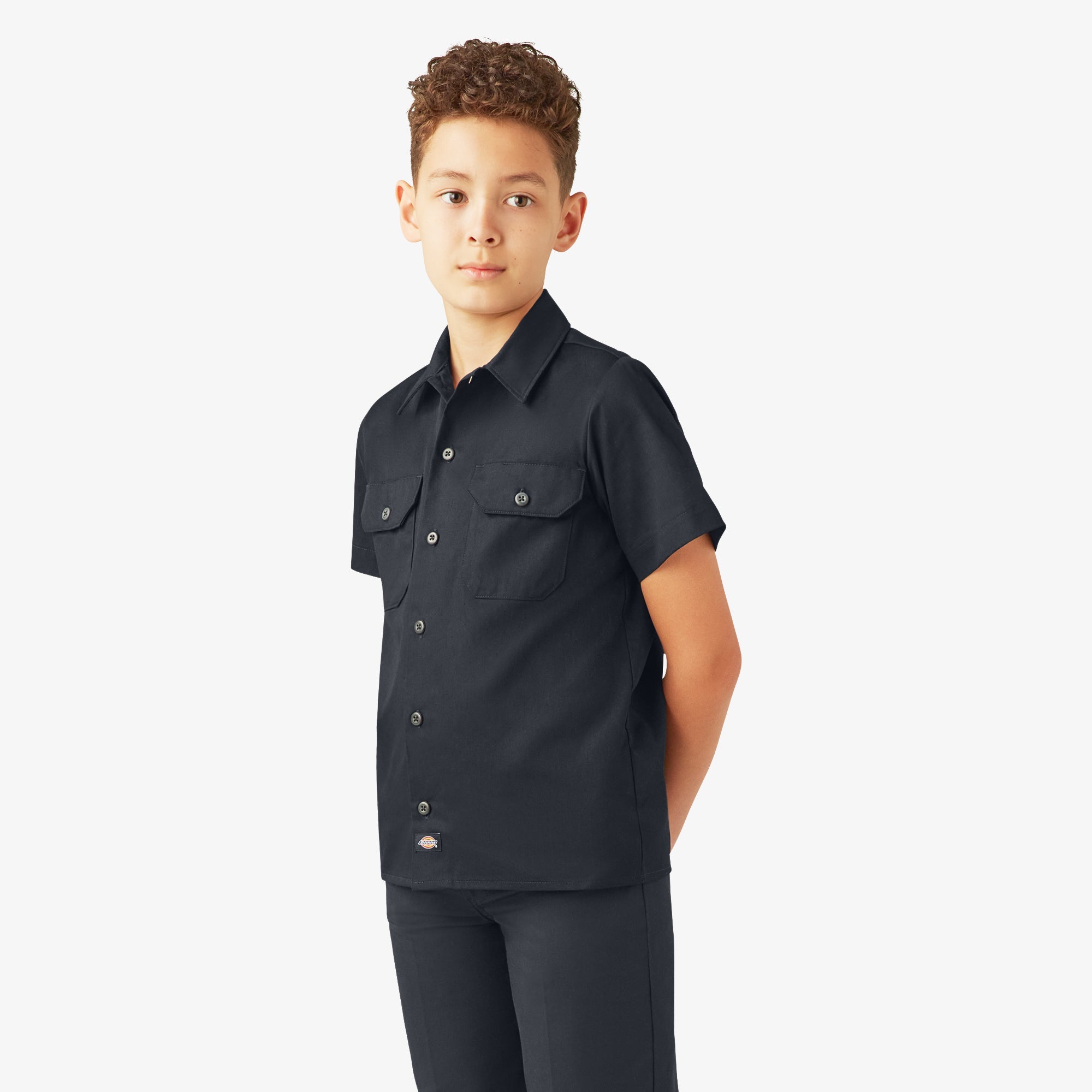 Kids’ Short Sleeve Work Shirt | Dickies