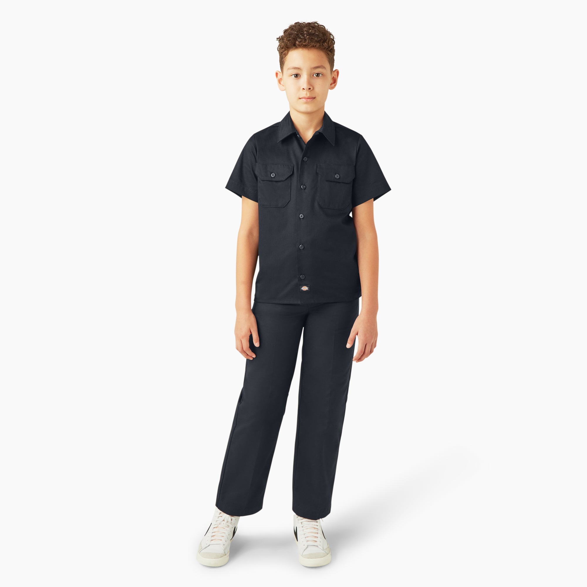 Kids’ Short Sleeve Work Shirt | Dickies